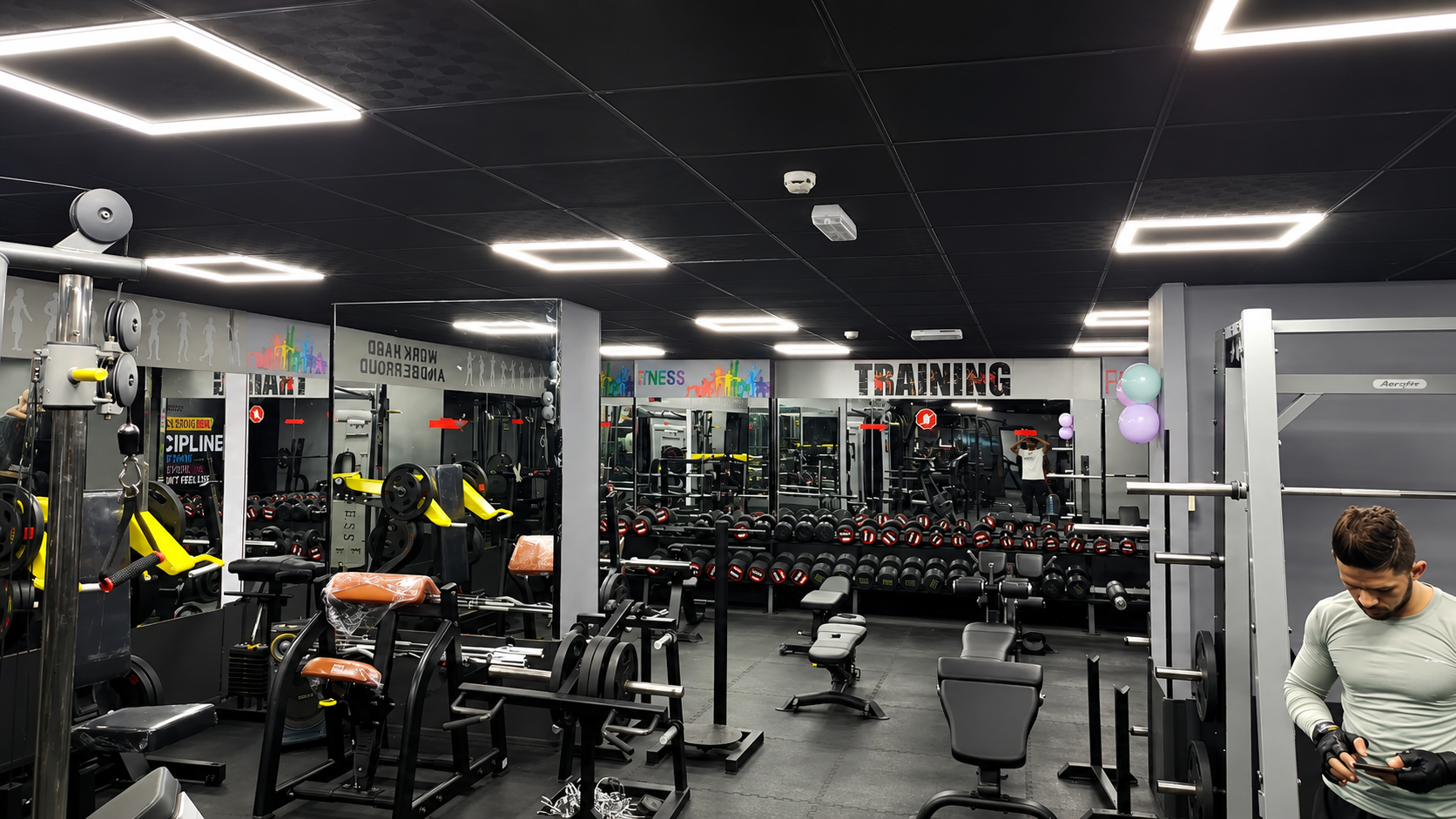 Al Reem Gym Interior - Premium Fitness Center in Sharjah